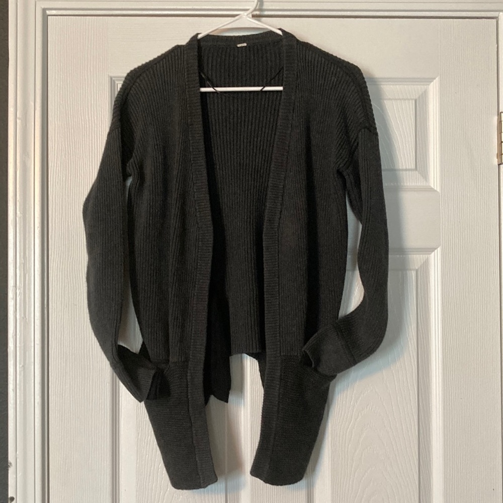 Lululemon Grey Cardigan